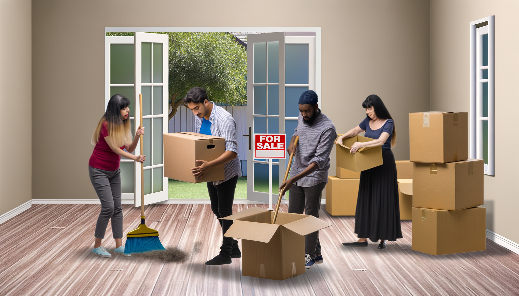 Conseils pour la planification du débarras Planification du débarras d'un logement.